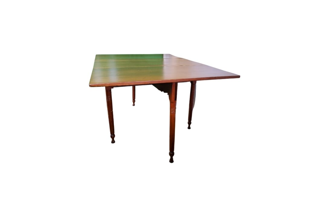 The Old Cool Vintage Drop Leaf Table Solid Cherry Wood
