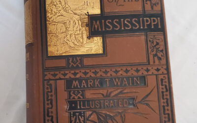 Life on the Mississippi Mark Twain Original 1883 Printing Rare American Classic Book